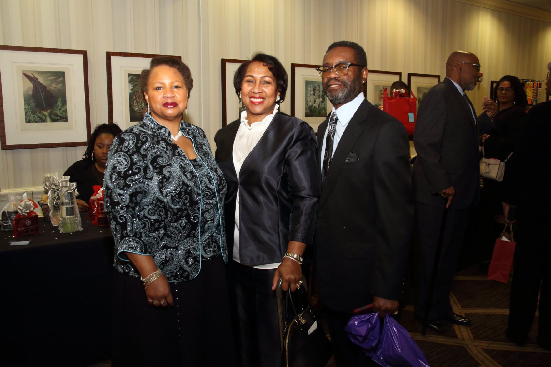 Reba Snow, Catherine Anello, Eddie Hadley